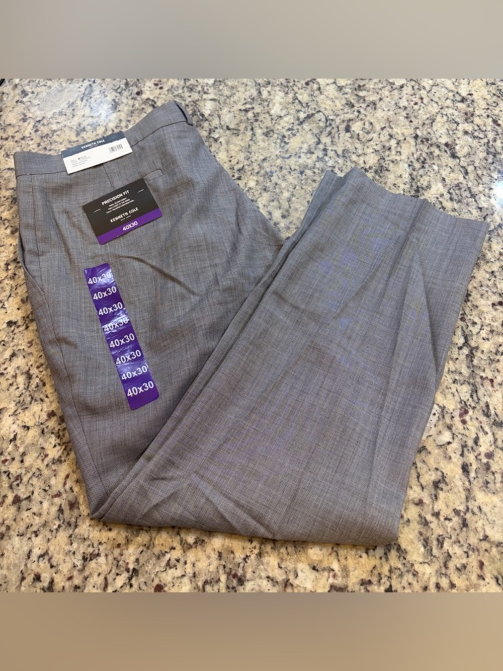 Kenneth Cole Gray Trousers